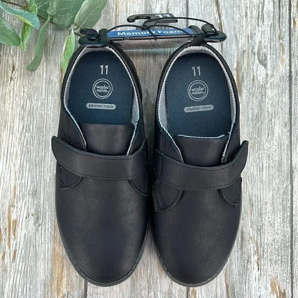 Toddler Boys Black Oxford Dress Shoes Size 11